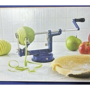 Our Table Apple Peeler Corer And Slicer W/ Suction Base Peel Core & Slice Potato